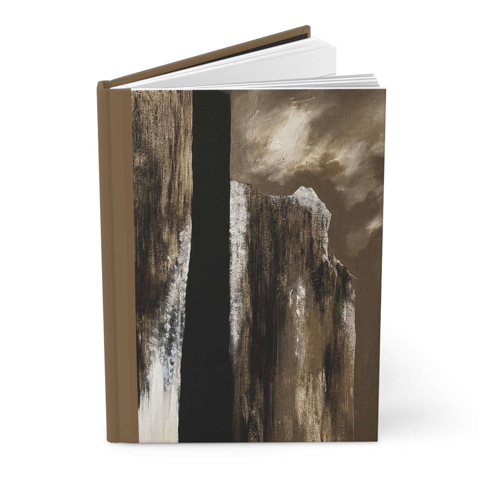Misty Monolith Hardcover Journal