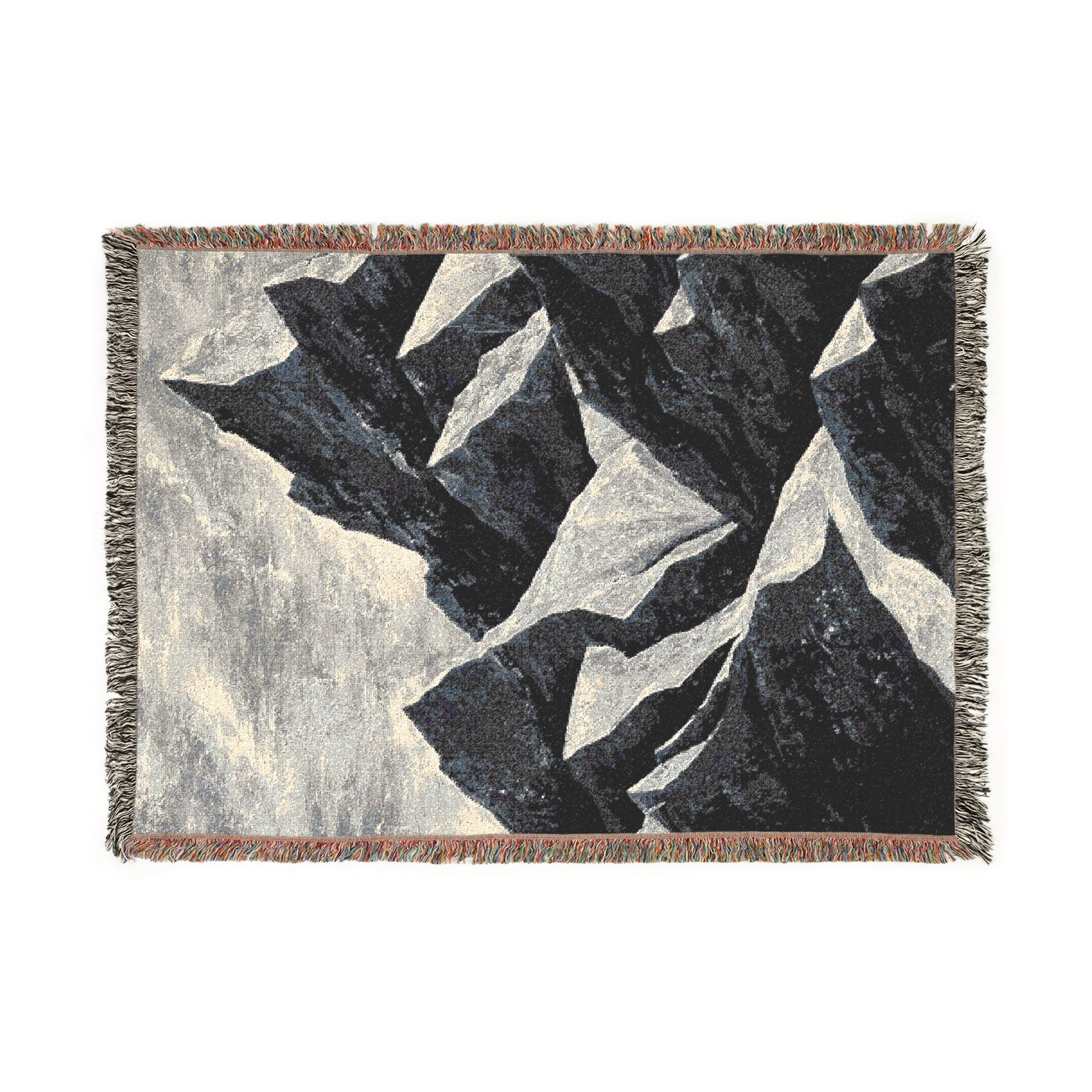 Silent Peaks Woven Blanket