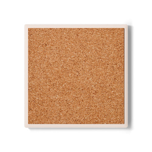 Misty Monolith Ceramic Coaster