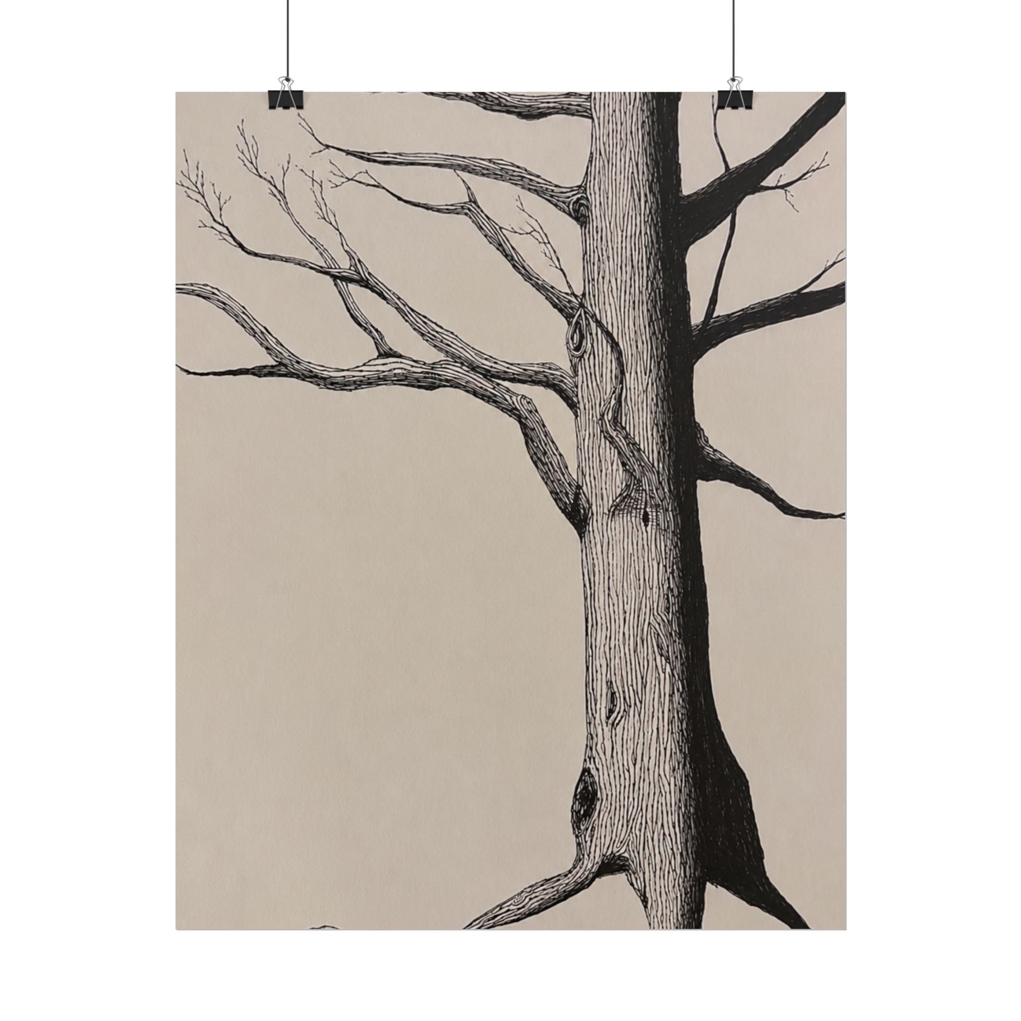 Rooted Rolled Print