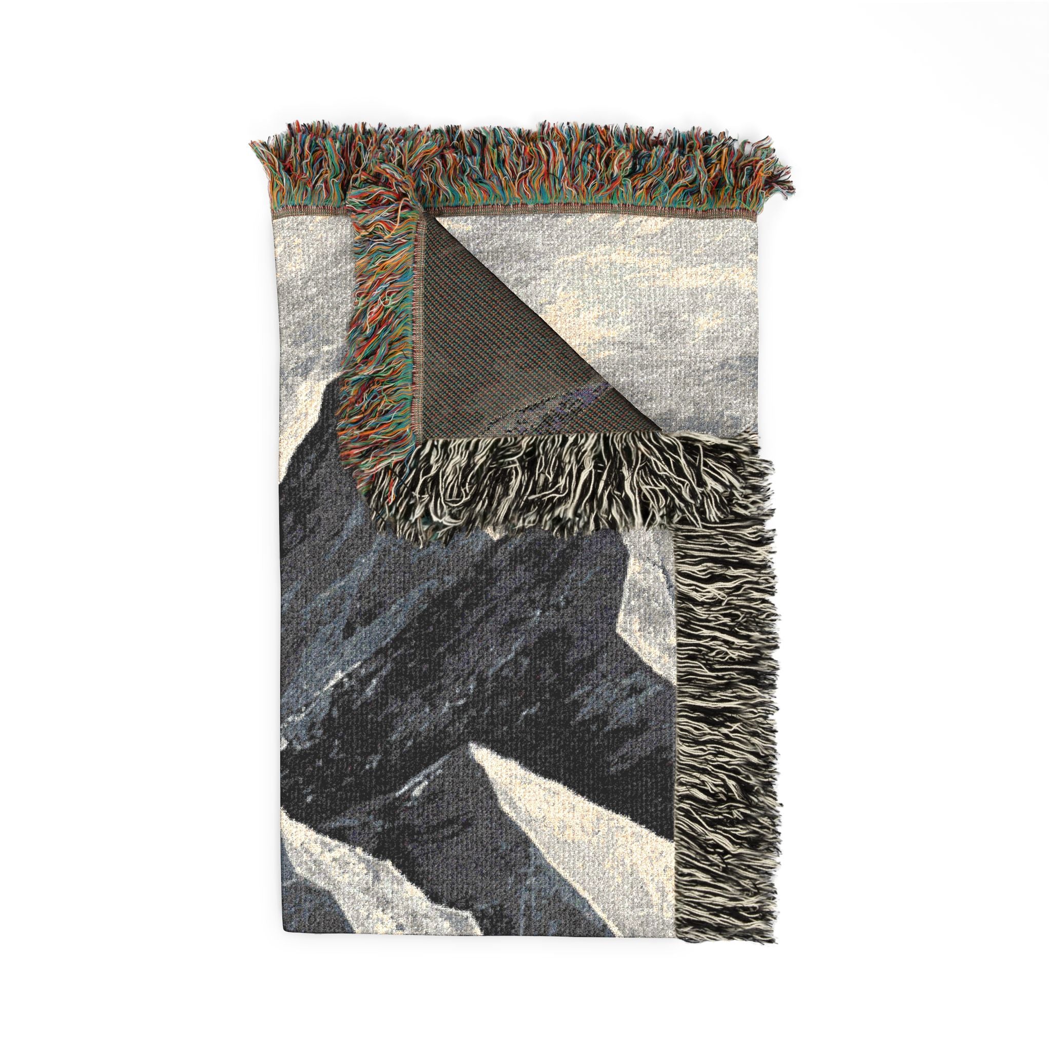 Silent Peaks Woven Blanket