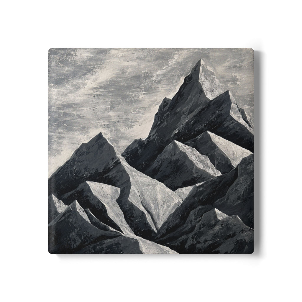 Silent Peaks Ceramic Coaster