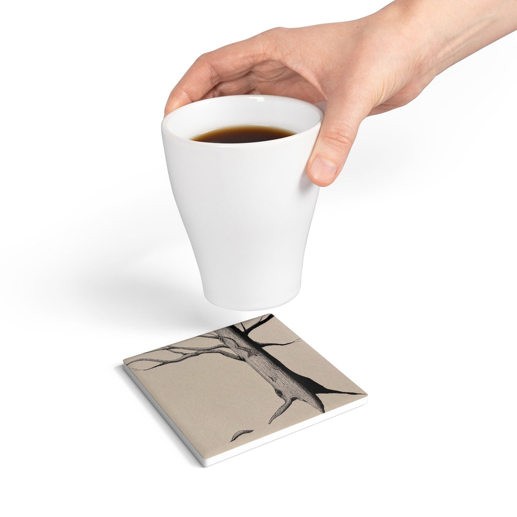 Rooted Ceramic Coaster