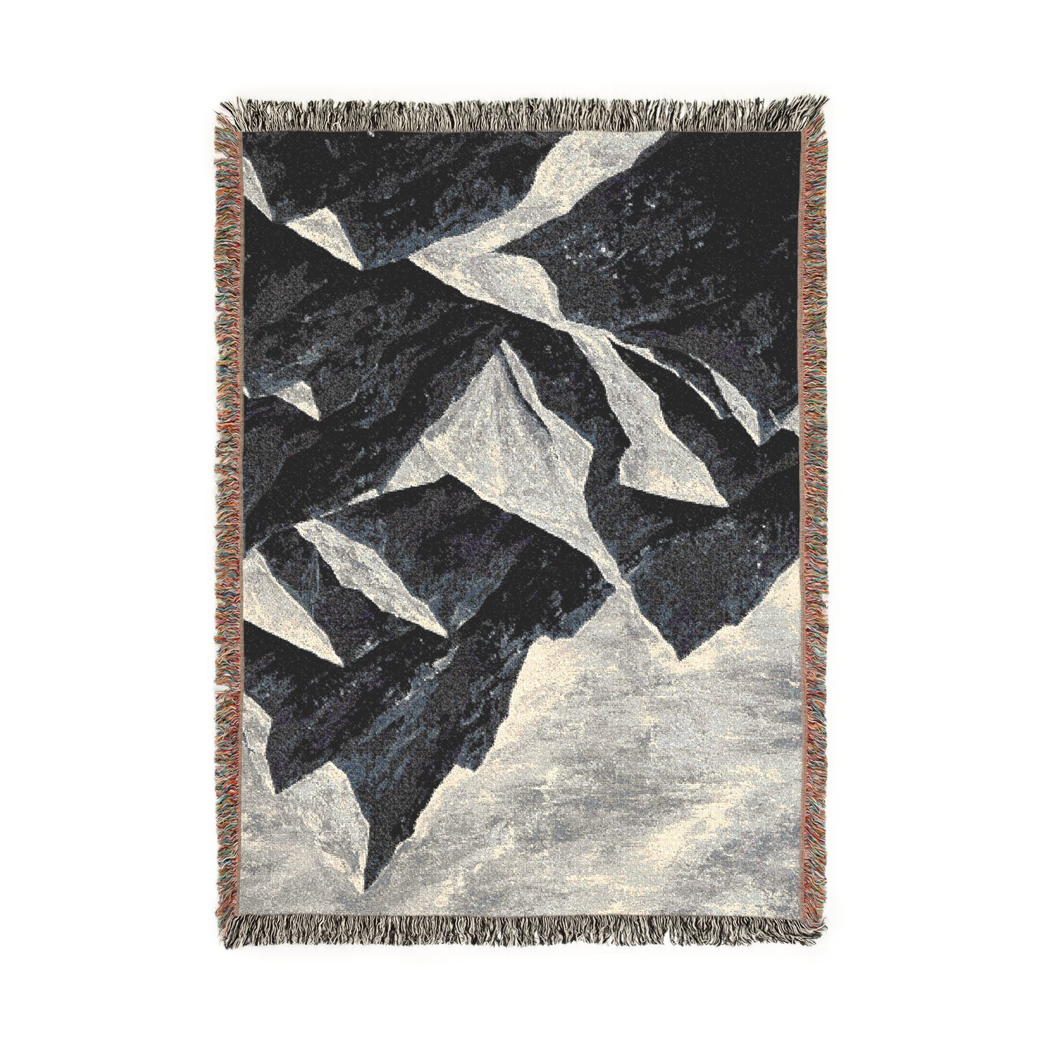 Silent Peaks Woven Blanket