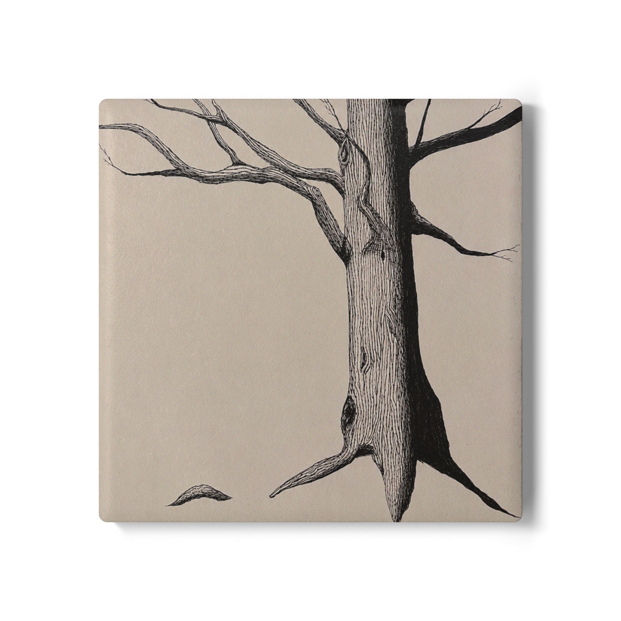Rooted Ceramic Coaster