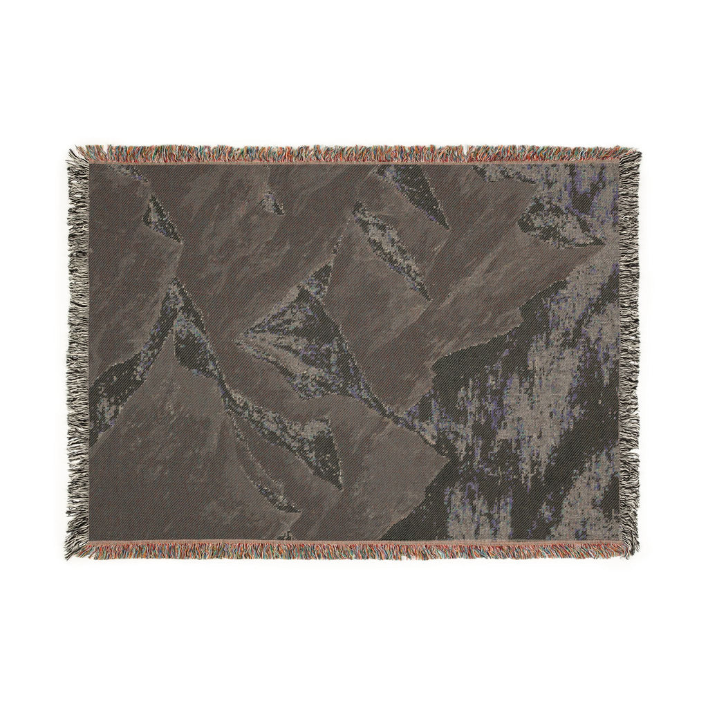 Silent Peaks Woven Blanket