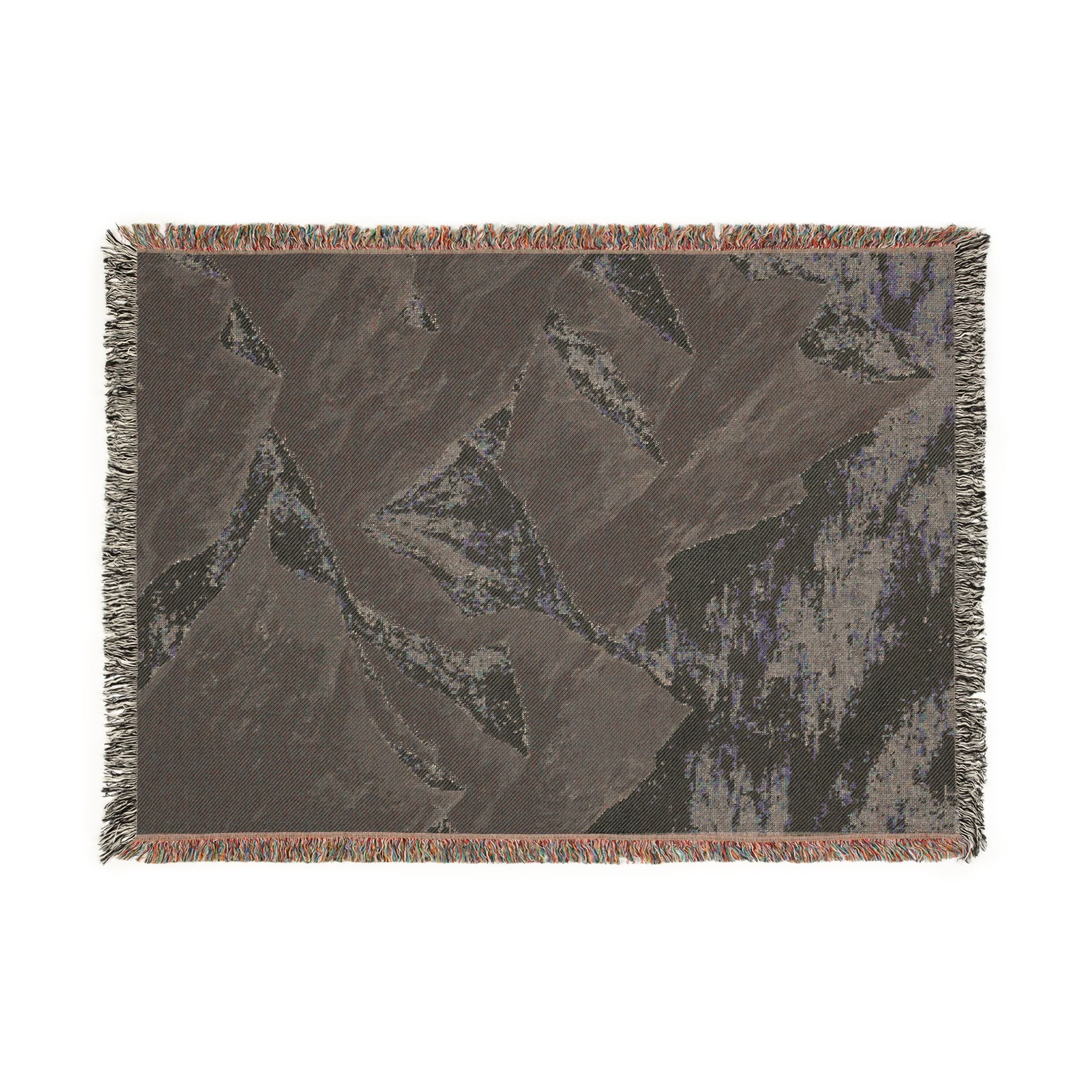 Silent Peaks Woven Blanket