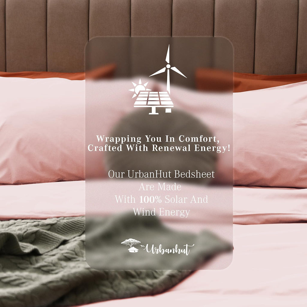 700 Thread Count Queen Size Egyptian Cotton Sheets, 4Pc Sheet Set Soft Luxury Bed Sheets for Queen Size Bed, Sateen Weave Hotel Sheets, 16'' Elasticized Deep Pocket - Blush Pink