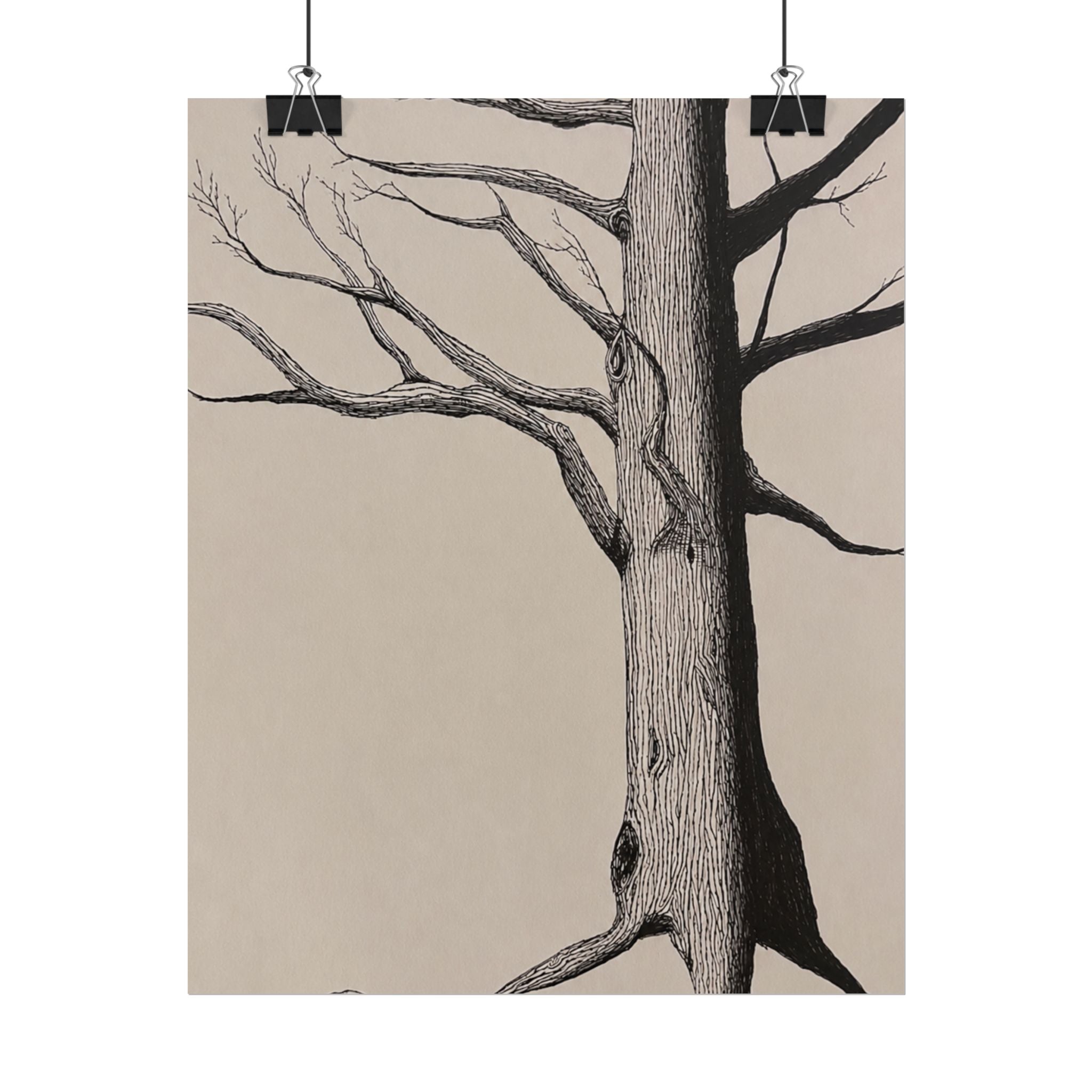 Rooted Rolled Print