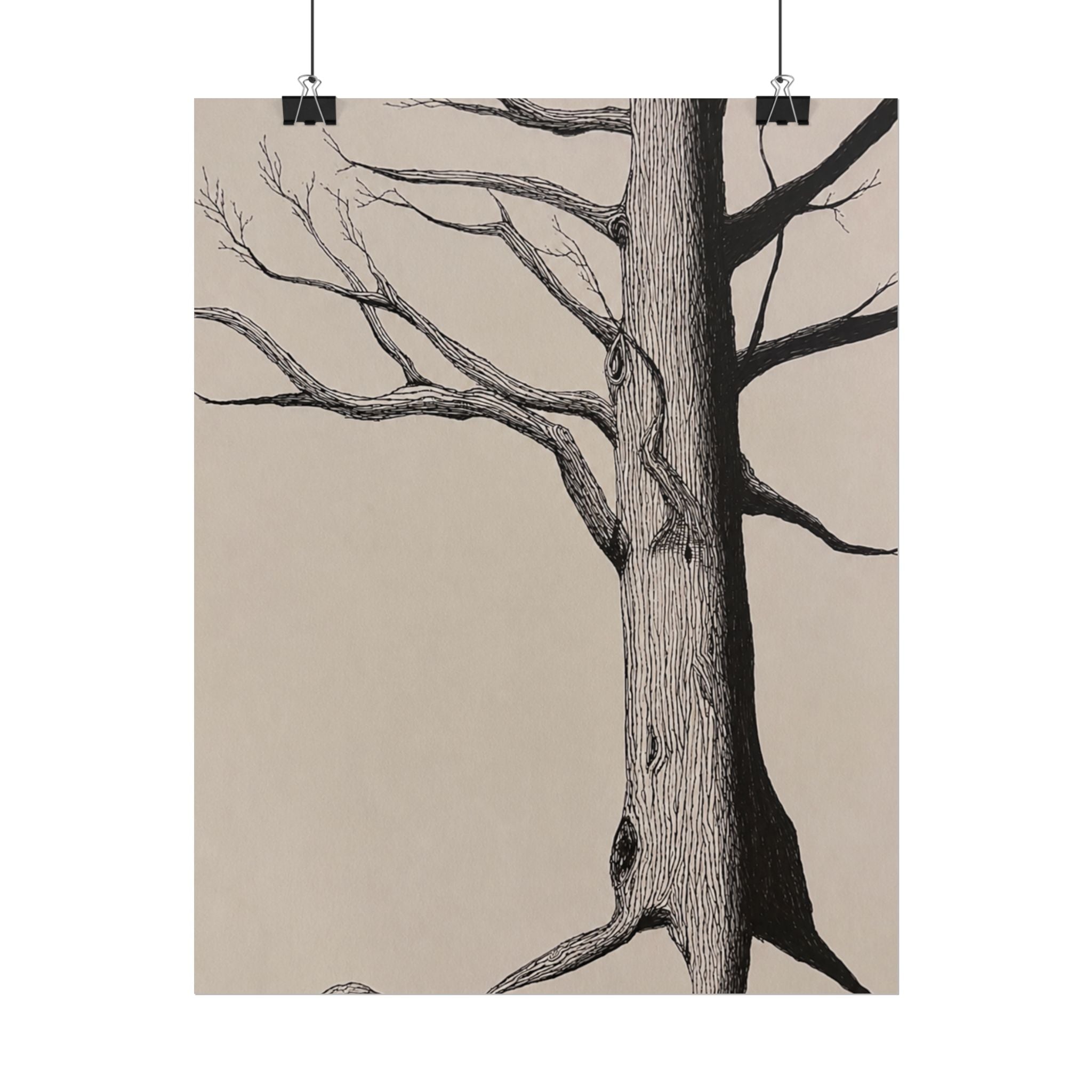 Rooted Rolled Print