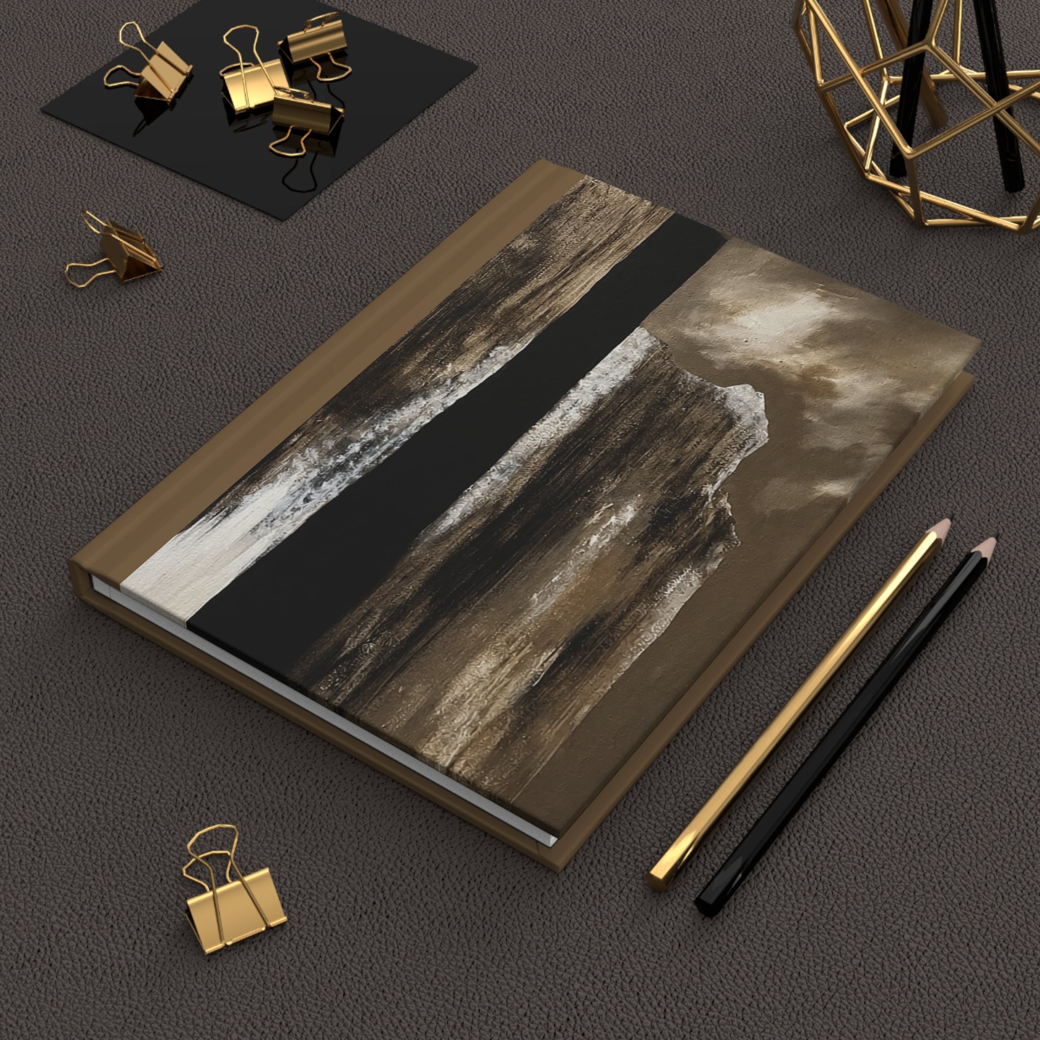 Misty Monolith Hardcover Journal