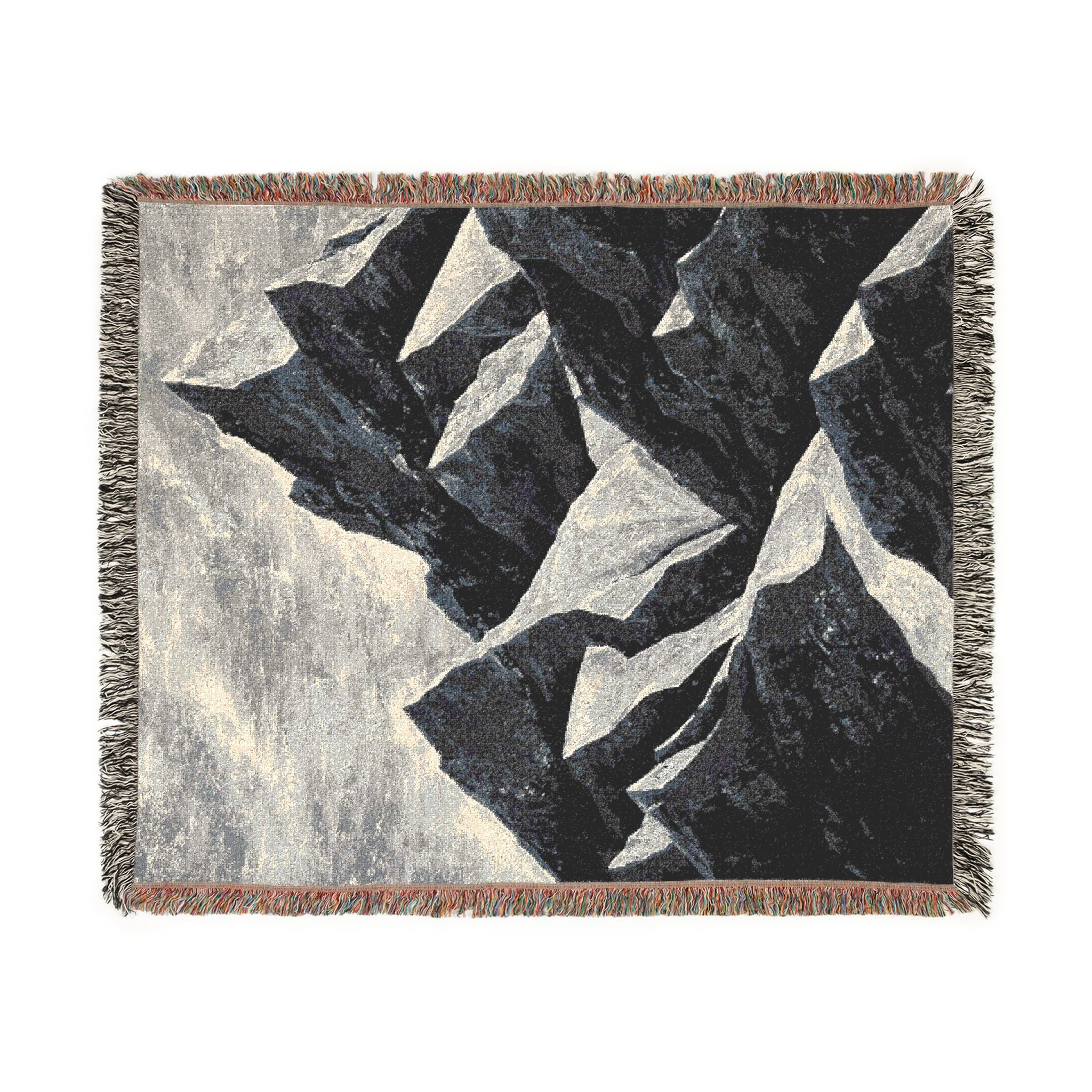 Silent Peaks Woven Blanket
