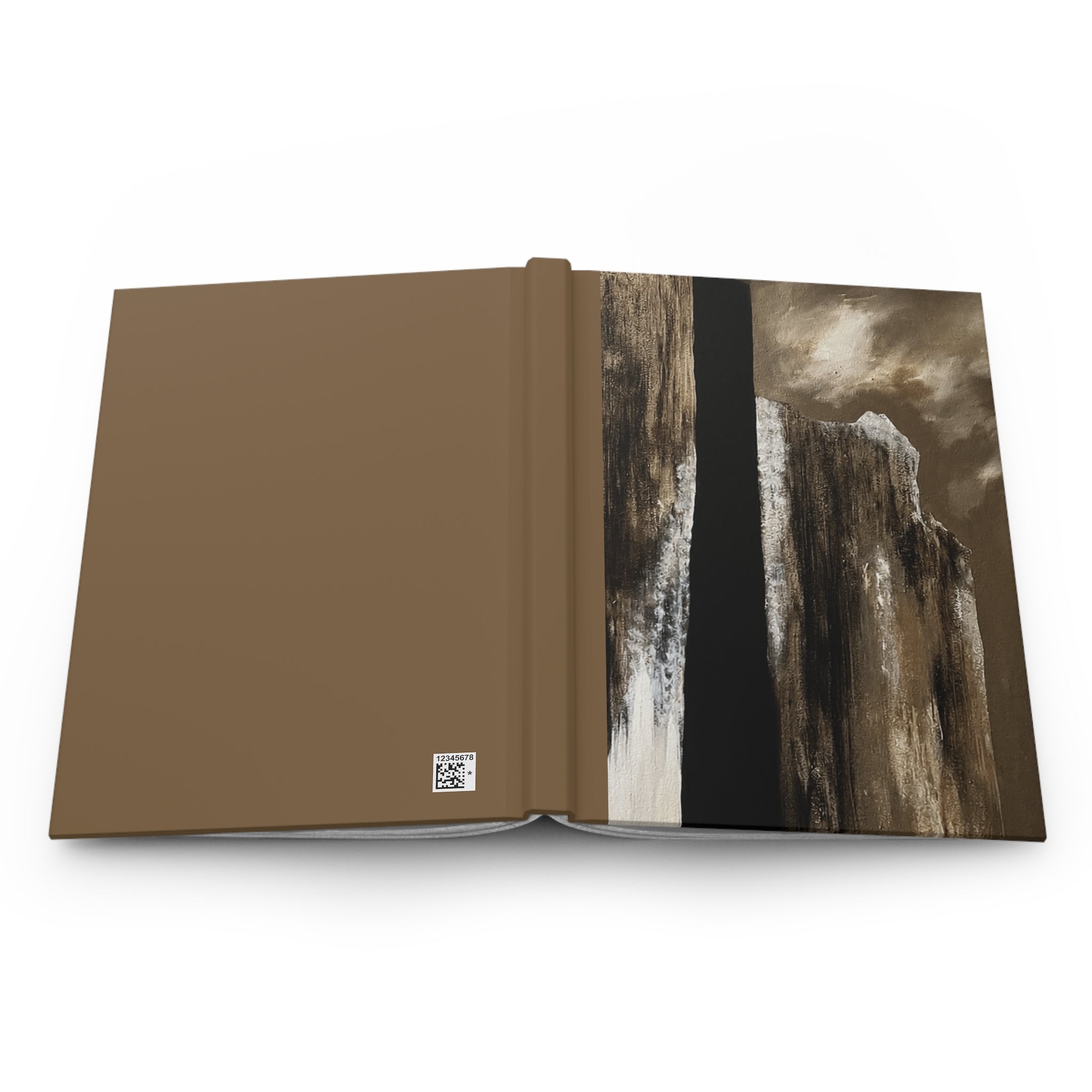 Misty Monolith Hardcover Journal