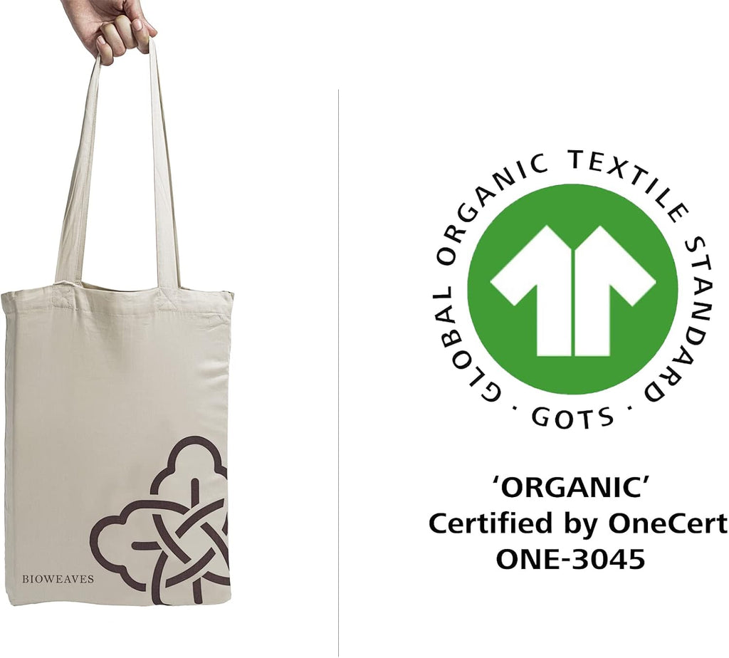 100% Organic Cotton 1 Fitted Sheet Queen Size Only | 300 Thread Count Sateen Weave GOTS Certified with Deep Pocket - Sand