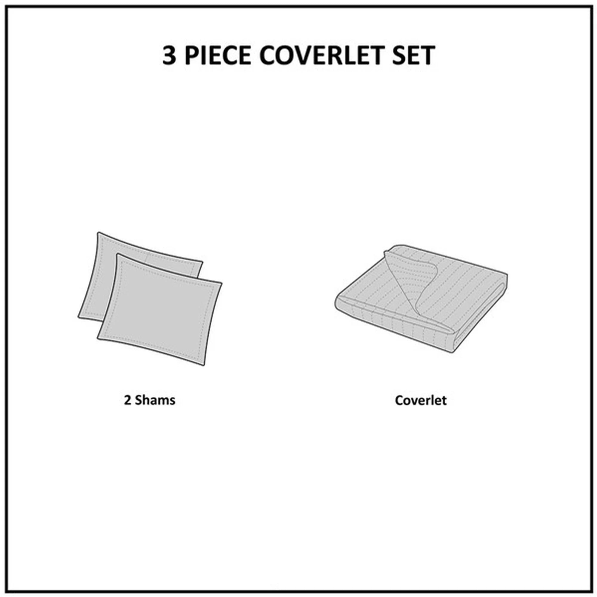 Adult Unisex King Size Quilt Bedding Kienna Stitched Solid Black