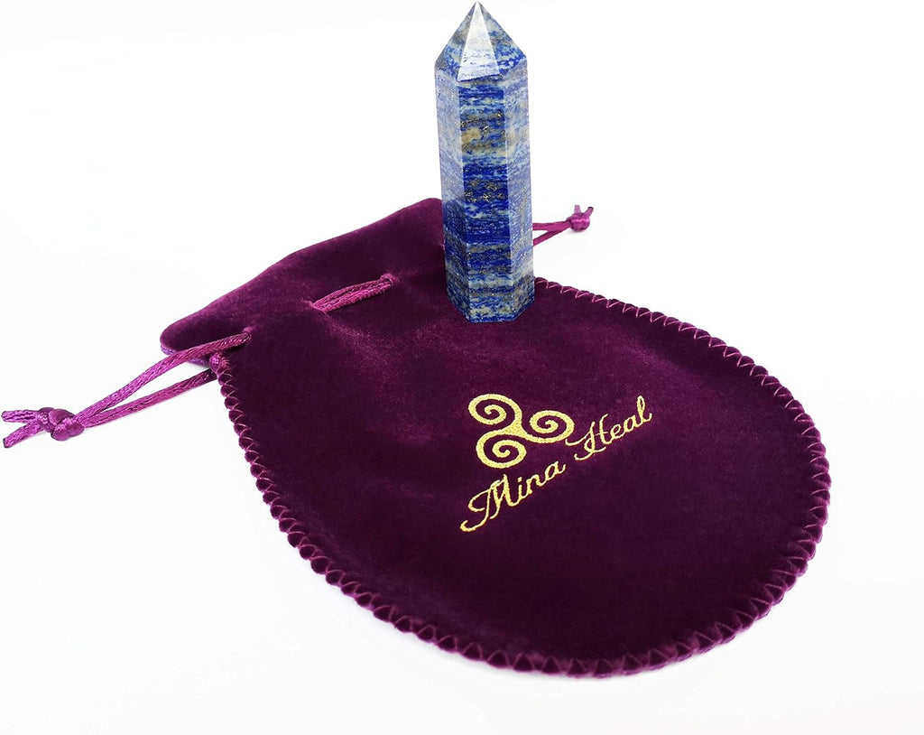 Healing Crystal Wands Point Faceted Prism Bars for Reiki Chakra Meditation Therapy Deco