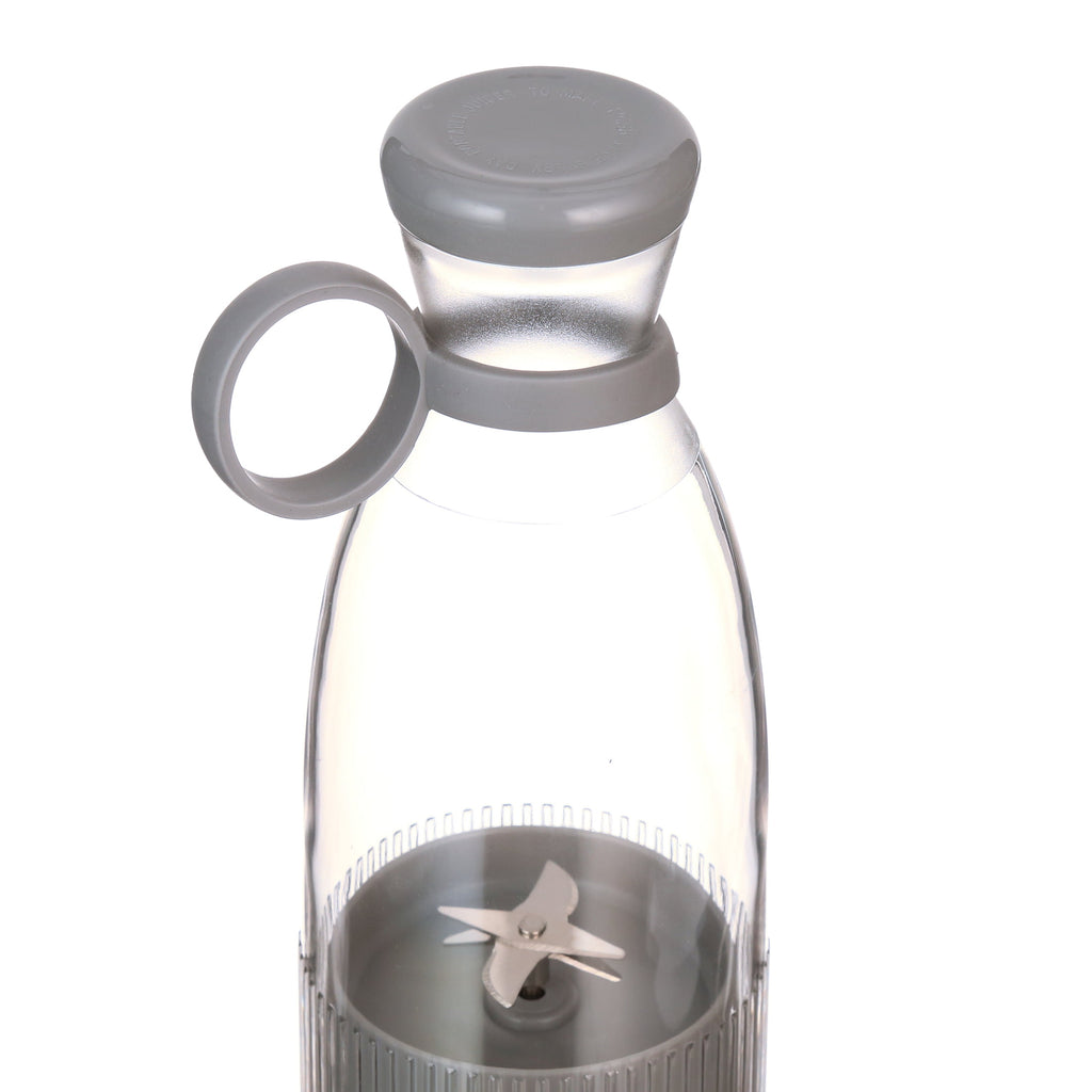 Portable Blender Bottle, Personal Sized - Gray