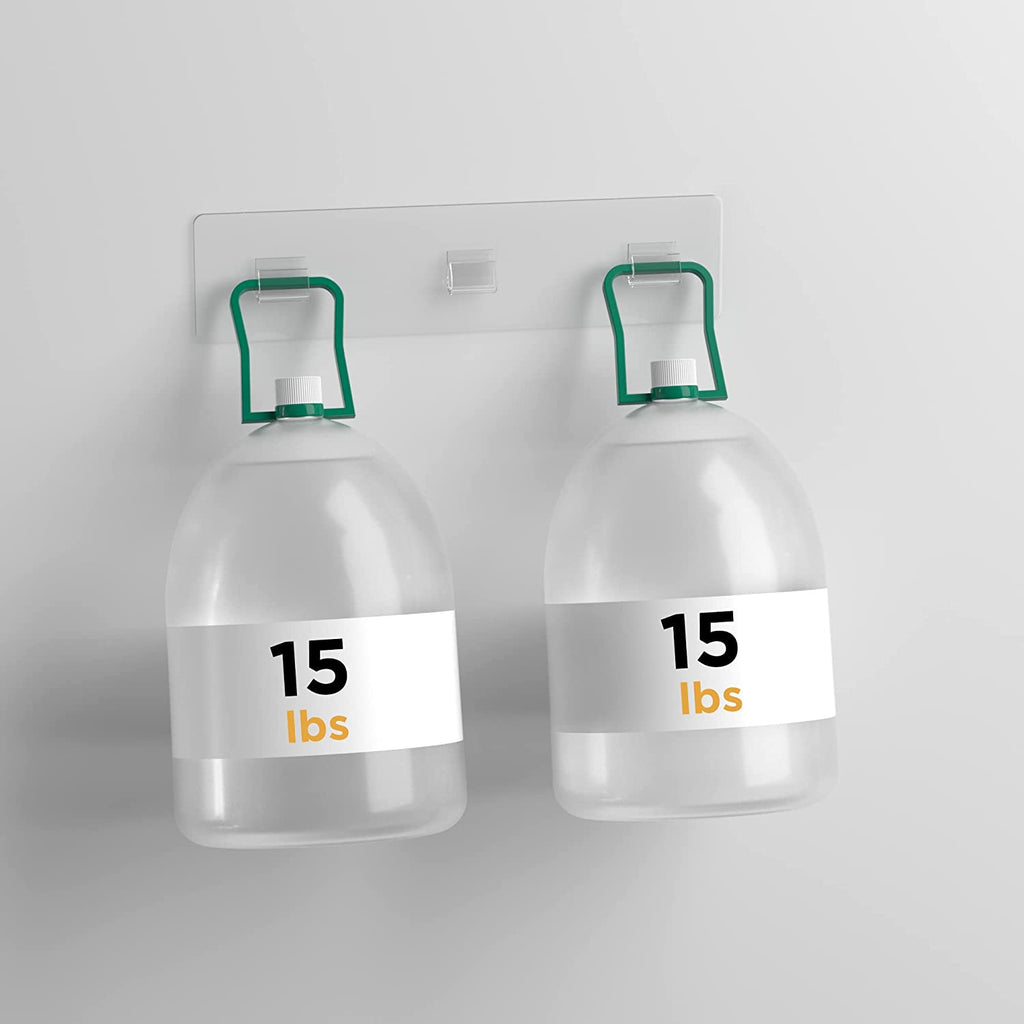 Self Adhesive Shower Shelves, 2 Pack Shower Caddy with 4 Hooks and Soap Holder, Rustproof Stainless Steel Shower Organizer