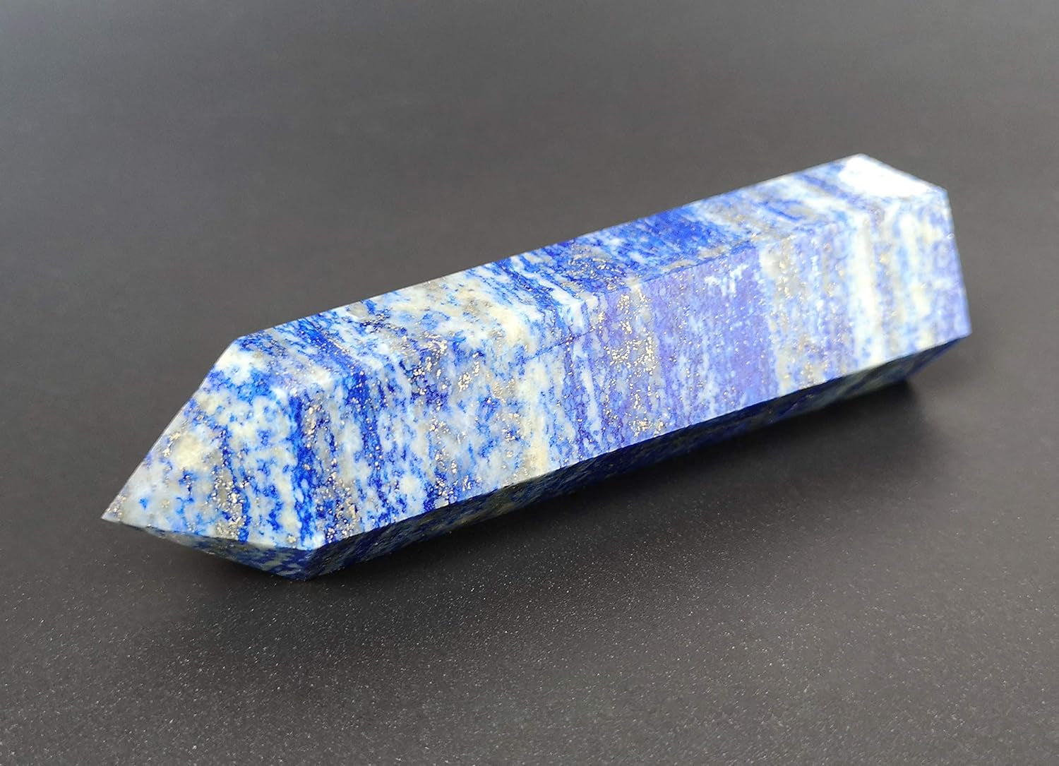 Healing Crystal Wands Point Faceted Prism Bars for Reiki Chakra Meditation Therapy Deco
