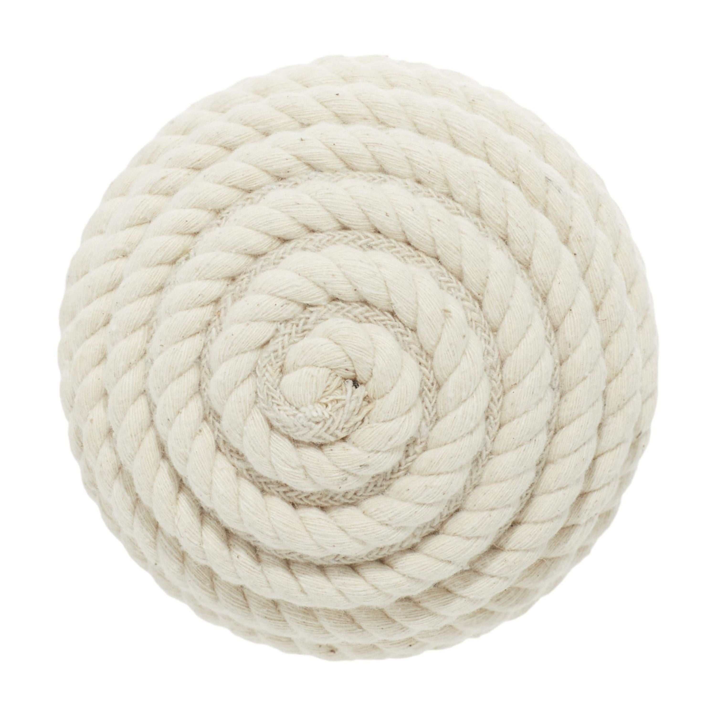 Brown 4" Handmade Decorative Ball Jute Rope Orbs & Vase Filler with Varying Designs (4 Count)