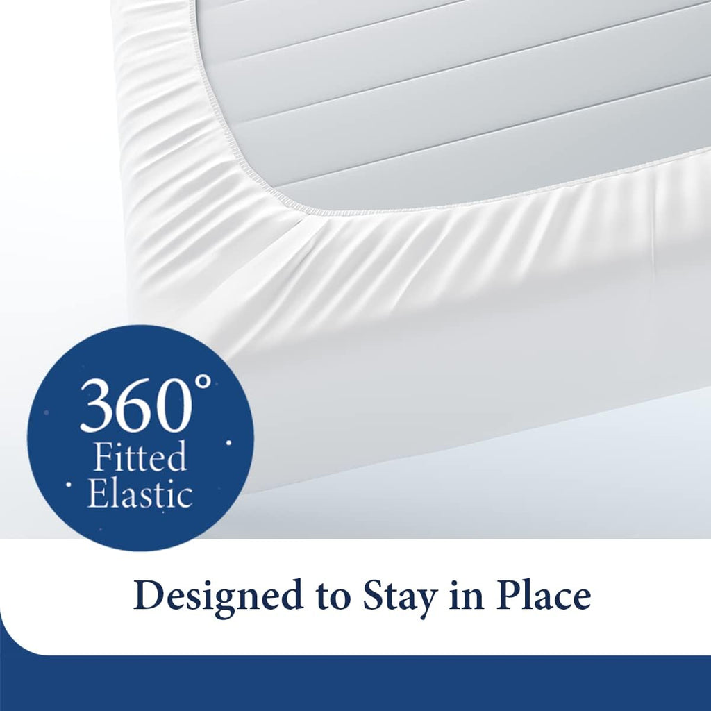 Everyday 1500 Series Bed Sheet Set - Ultra Soft & Cool Hotel Bedding - Deep Pocket - Wrinkle, Stain and Fade Resistant - 3 Piece Set (Twin, Burnt Orange)